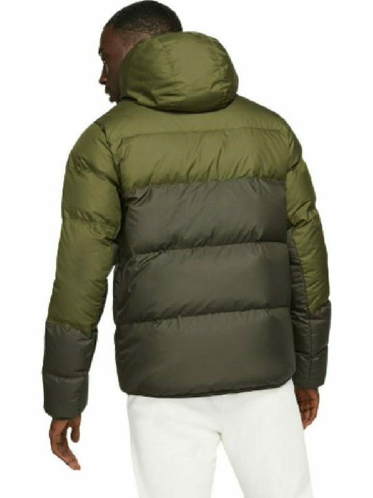 Nike Sportswear Storm Fit Ανδρικό Μπουφάν Puffer για Χειμώνα Rough Green / Sequoia