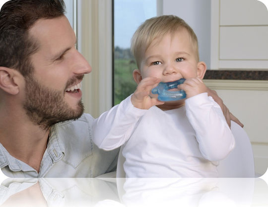 Kidsme Μασητικός Κρίκος Οδοντοφυΐας με Νερό από Σιλικόνη για 3 m+