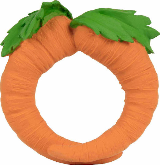 Oli&Carol Cathy the Carrot Μασητικός Κρίκος Οδοντοφυΐας από Καουτσούκ για 3 m+