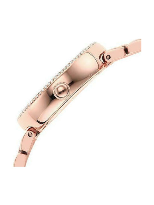 Emporio Armani Rosa Damen Uhr mit Rose Gold Metallarmband