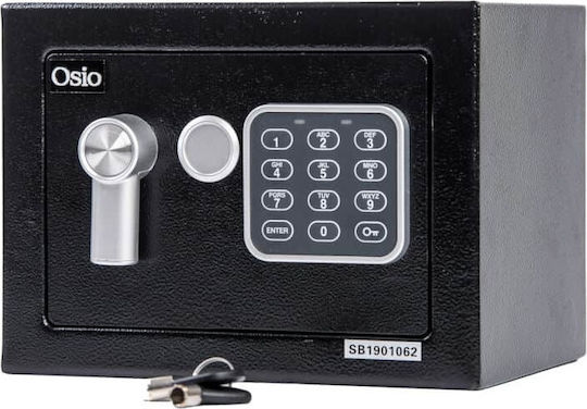Osio Safe with Digital Lock L23xW17xH17cm OSB-1723BL