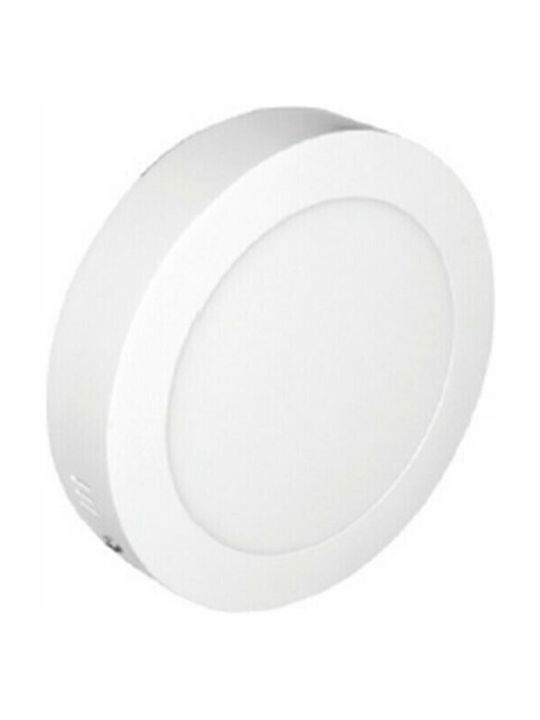 Aca Round Outdoor LED Panel 18W with Warm White Light 22.5x22.5cm