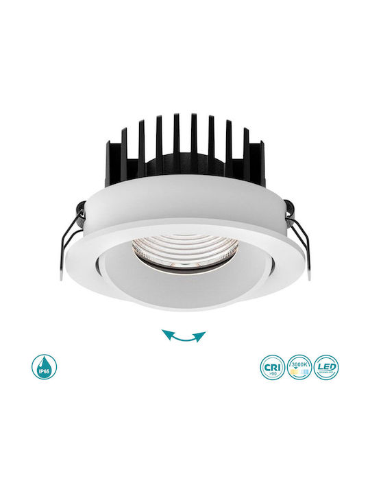 SoleLuce Waterproof Outdoor Ceiling Spot in White Color 2067112329