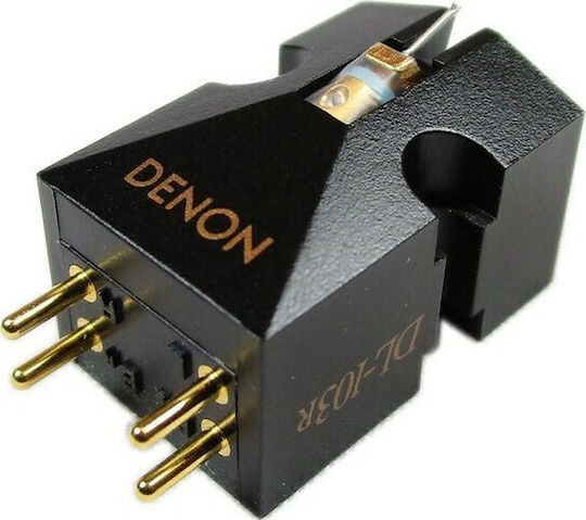 Denon Κεφαλή Πικάπ DL-103R Κινητού Πηνίου σε Μαύρο Χρώμα