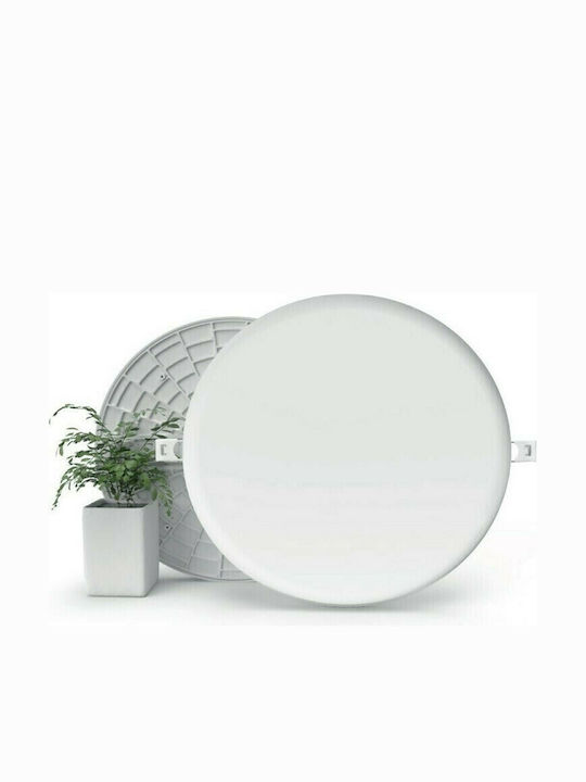 Atman Rund Vertieft LED Panel 36W mit Kaltweiß Licht 6000K
