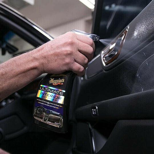 Meguiar's Ultimate Interior Detailer Cleaning / Polishing and Protective Spray for Car Dashboard 473ml