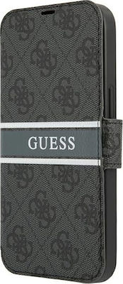 Guess Synthetic Leather / Plastic Book Gray (iPhone 13 mini)