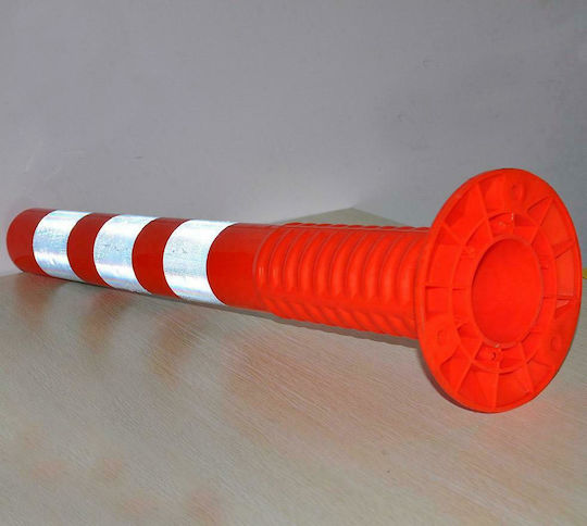 Next Systems Plastic Traffic Columns Orange Elastikó H80cm