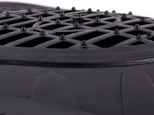 Yark Front Mats Universal 2pcs Tray Type Black / Blue