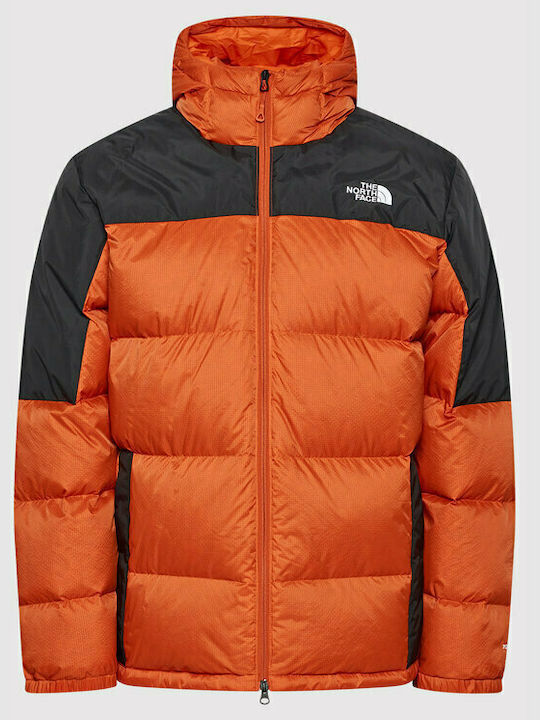 Diablo Down Winter Jacket Puffer Orange