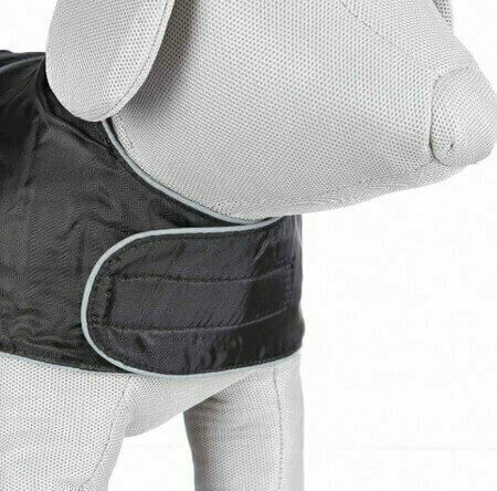 Trixie Orleans Black Fleece / Waterproof Dog Coat with 70cm Back Length