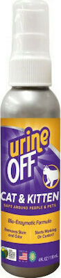 Urine Off Urine Off Cat & Kitten Hard Surface Καθαριστικό Spray Λεκέδων για Γάτες 118ml