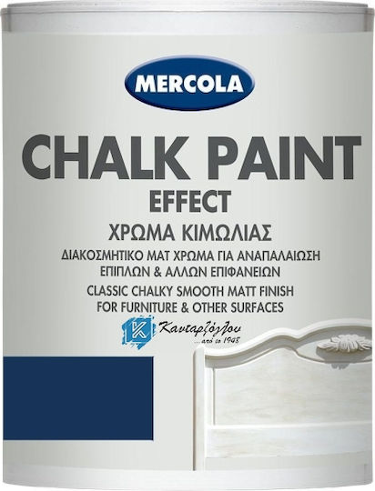 Mercola Chalk Paint Effect Colour of Chalks Navy Blue 375ml 3612