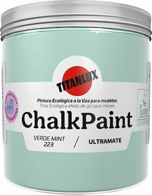 Titanlux Chalk Paint Colour Chalk 223 Verde Mint 750ml