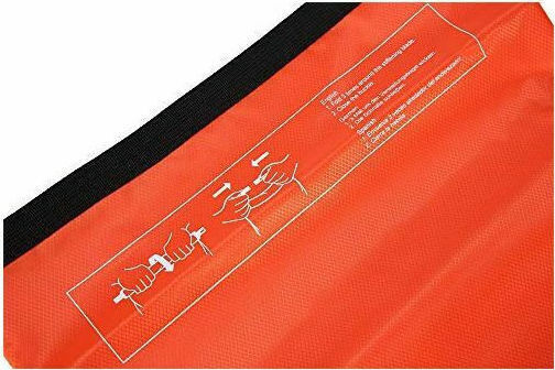 CressiSub Wasserdichte Tasche Rucksack mit einer Kapazität von 60 Litern Orange