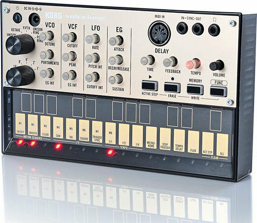 Korg Volca Keys Loop Аналогов Синтезатор с 27 клавиша