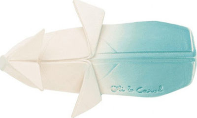 Oli&Carol H2origami Whale Teether made of Rubber for 3 m+ 1pcs