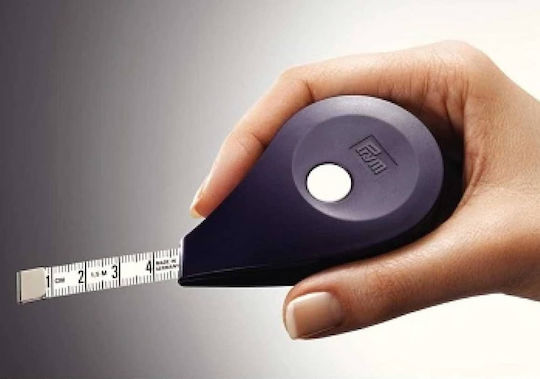 Prym Measuring Tape in Red color Ergonomic Automatic 150cm.