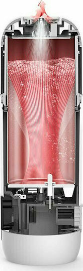 Deerma Hot Water Cup Ποτήρι Θερμός Ανοξείδωτο / Πλαστικό BPA Free 350ml Λευκό με Λαβή