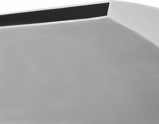 vidaXL Pool Waterfall made of Stainless Steel 53x50x30cm Silver