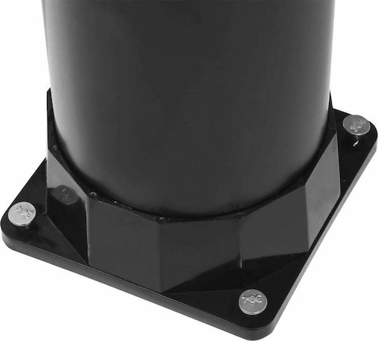 vidaXL Duș Pentru Piscină Solar Din PVC 215x15.5x12.5cm Neagră