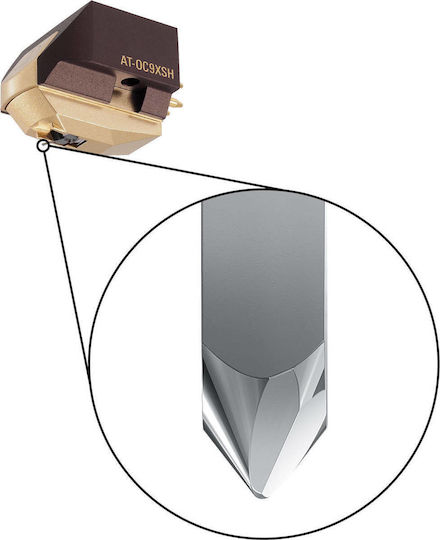 Audio Technica Κεφαλή Πικάπ AT-OC9XSH Κινητού Πηνίου σε Χρυσό Χρώμα