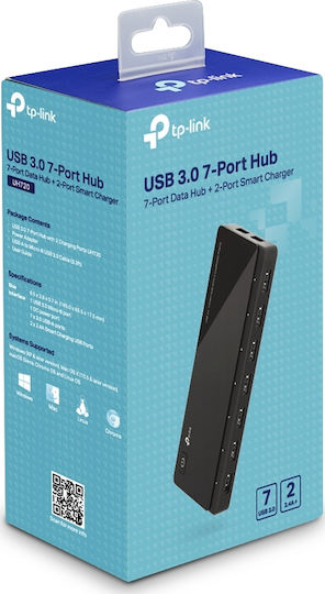 TP-LINK UH720 v3 Hub 7 Θυρών USB 3.0 με σύνδεση USB-A