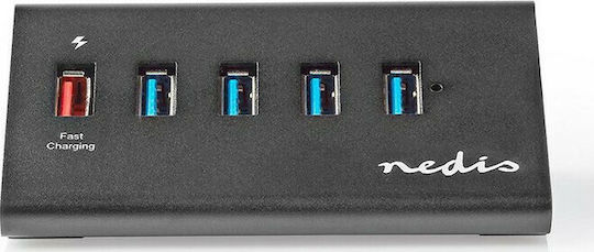 Nedis USB-Hub 5 Anschlüsse USB 3.0 mit USB-A Anschluss
