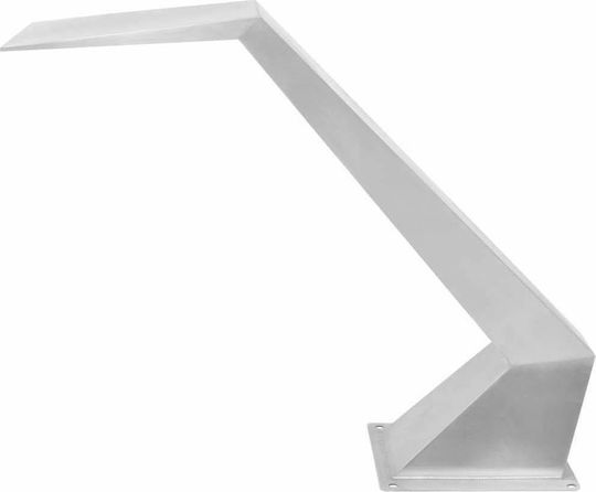 vidaXL Pool Waterfall made of Stainless Steel 52x30x64cm Silver