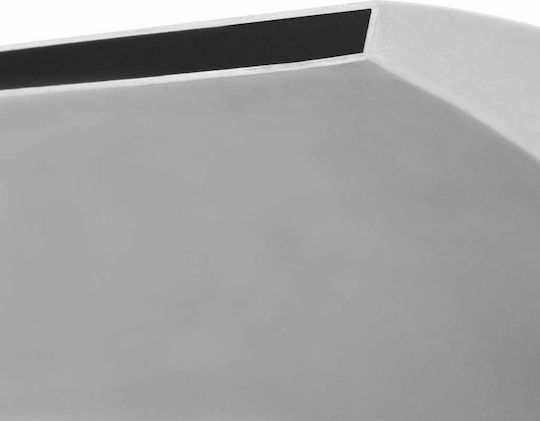 vidaXL Водопад за басейн от Неръждаема Стомана 9x30x26см. Сребрист