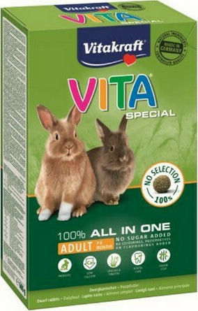 Vitakraft Vita Special Adult Rabbits Grass for Rabbit 600gr 353121