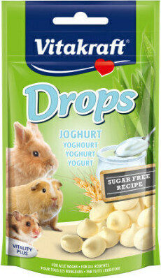 Vitakraft Vitakraft Behandelt Für Meerschweinchen Hase Eichhörnchen Hamster Mit Karotte Drops Karotte 75gr