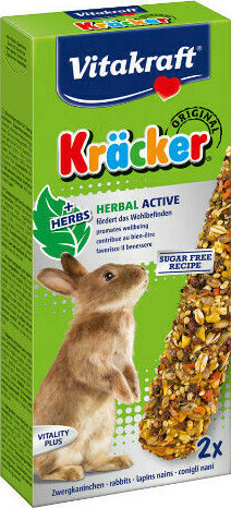 Vitakraft Λιχουδιά για Κουνέλι με Πολυβιταμίνη Kracker 110gr 2τμχ