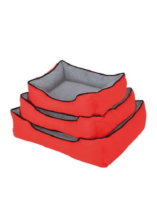 Pet Interest Rectangular Sofa Dog Bed Red 55x43cm. 0218-S