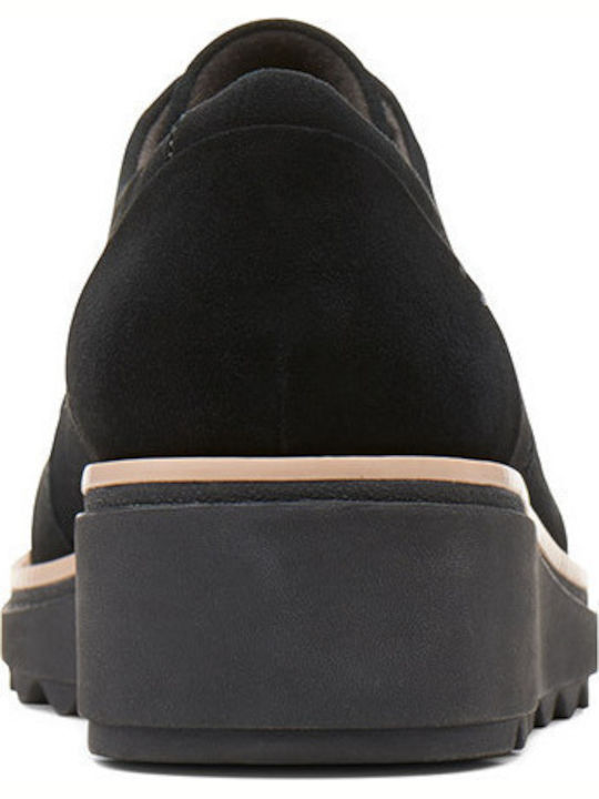 Sharon Noel Women's Leather Oxford Shoes Black