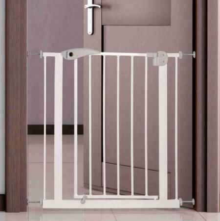 Trixie Extension Separation Barrier 10x76cm made of Metal in White Color 10 x 76cm