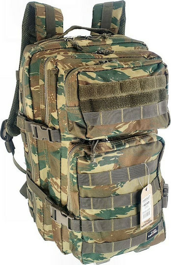 Tac Maven Assault Military Backpack Backpack made of Polyester Greek Variation 52lt