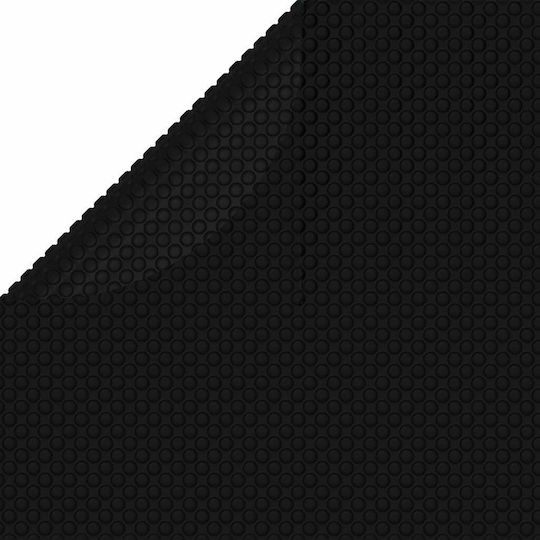 vidaXL Solar Round Pool Cover Round Black Pool Cover 549 cm made of Polyethylene Diameter 549cm 1pcs