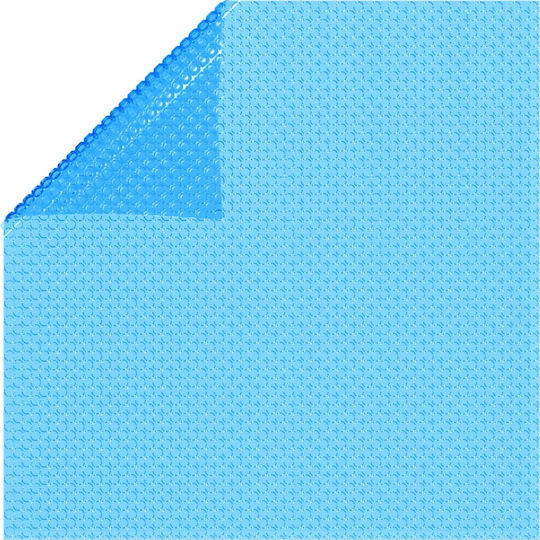 vidaXL Solar Round Pool Cover from Polyethylene Blue Diameter 210cm 1pcs