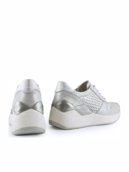 Anatomical Sneakers Silver