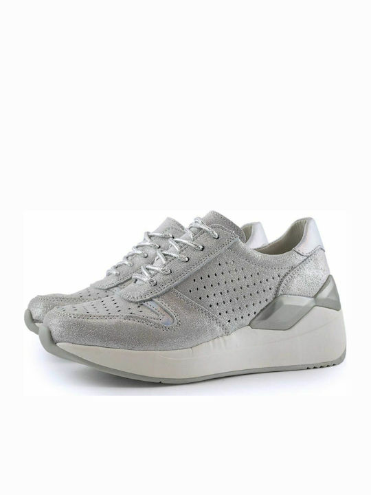 Anatomical Sneakers Silver