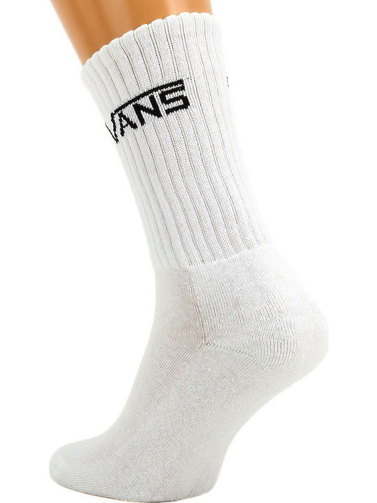 Vans Classic Crew Men's Solid Color Socks White 3Pack