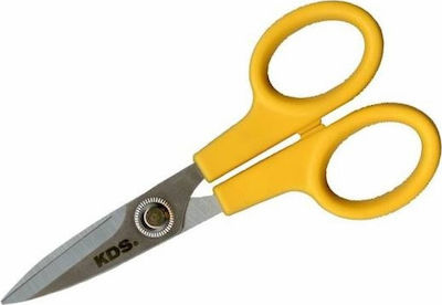 KDS Scissors 14cm with Stainless Steel Blade Yellow