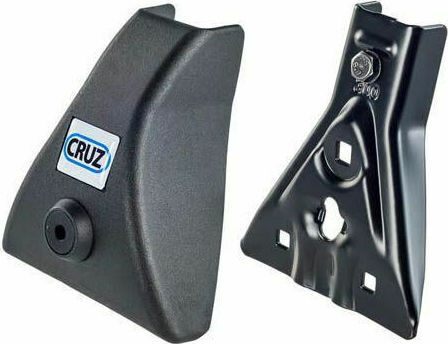 Auto Gs Legs for Roof Bars Cruz 935-670 Feet for Mitsubishi Outlander 2013 Without Railing 4pcs Mitsubishi Outlander 4pcs