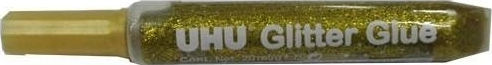 UHU Kleber Glitter Gold 20gr 20ml