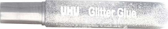 UHU Lipici Glitter Argintiu 20ml