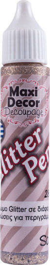 Maxi Decor Химикал Глитър Лилав 28мл