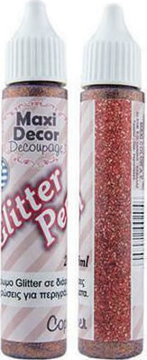 Maxi Decor Stilou Glitter Maro 28ml