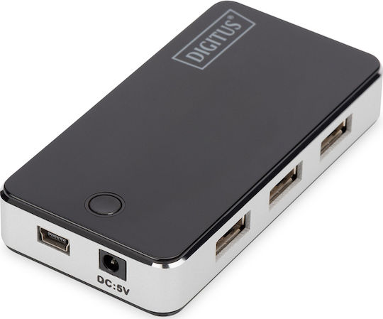 Digitus Hub 7 Porturi USB 2.0 Cu Conectare USB-A