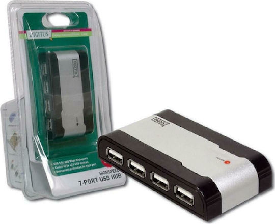 Digitus Hub 7 Porturi USB 2.0 Cu Conectare USB-A